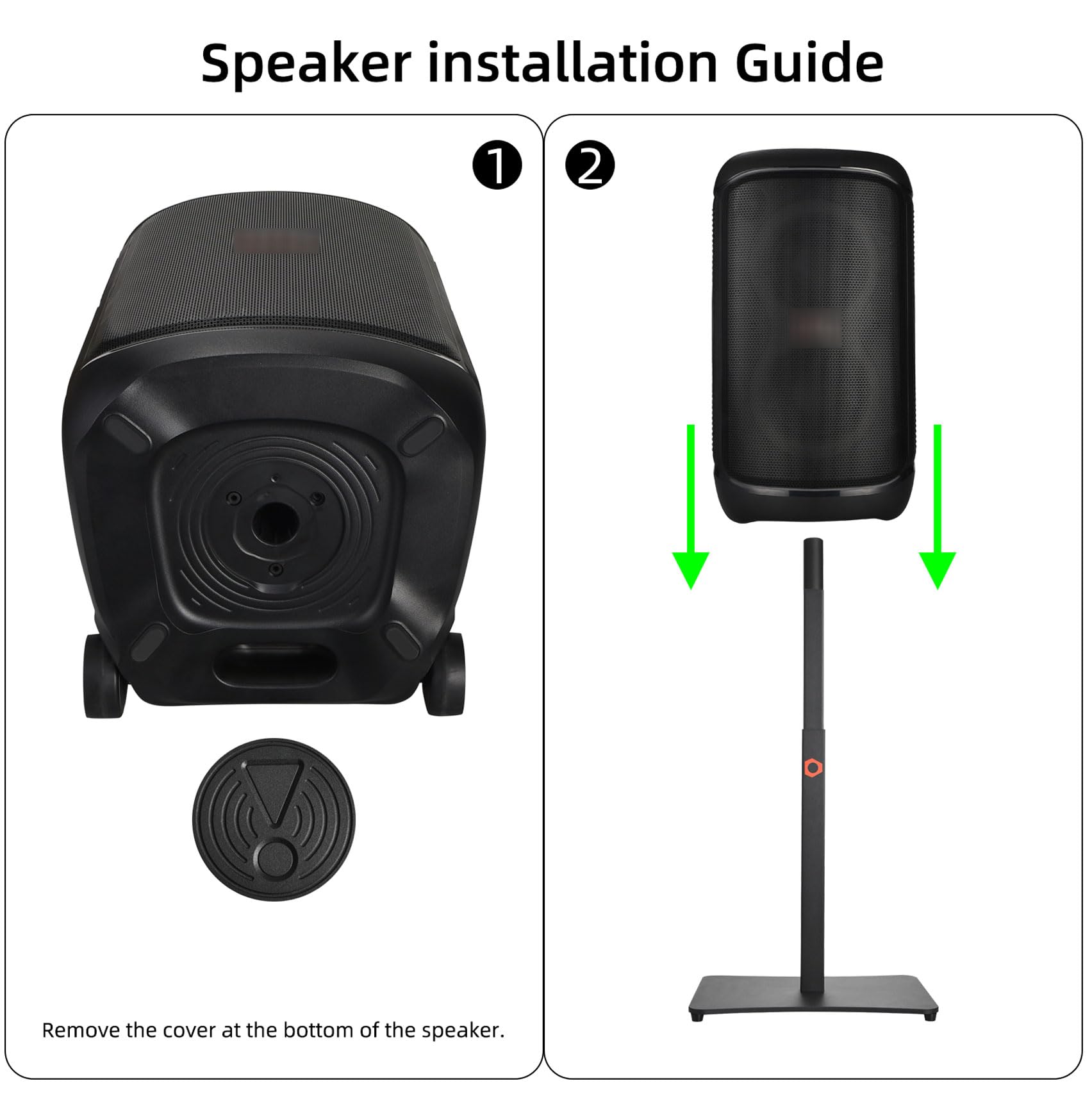 Amazon | AZTOPA スピーカースタンド JBL PartyBox 520/320/310/120