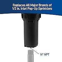 Vista 5 de Orbit 54527 Rociador profesional de 4 pulgadas con boquilla de patrón medio