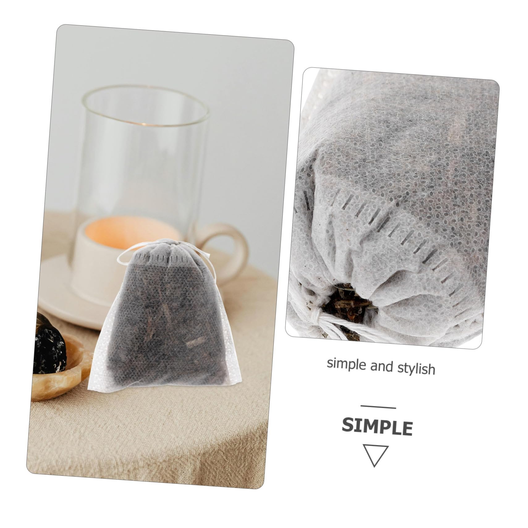 FRCOLOR 5 Sätze Aromatische Sachets Aus Beifuß Für Kleiderschränke Und Fahrzeuge Duftende Kräuterbeutel Mit Kordelzug Für Aufbewahrung Und Frische Kleinen Räumen 10 Stück * 5