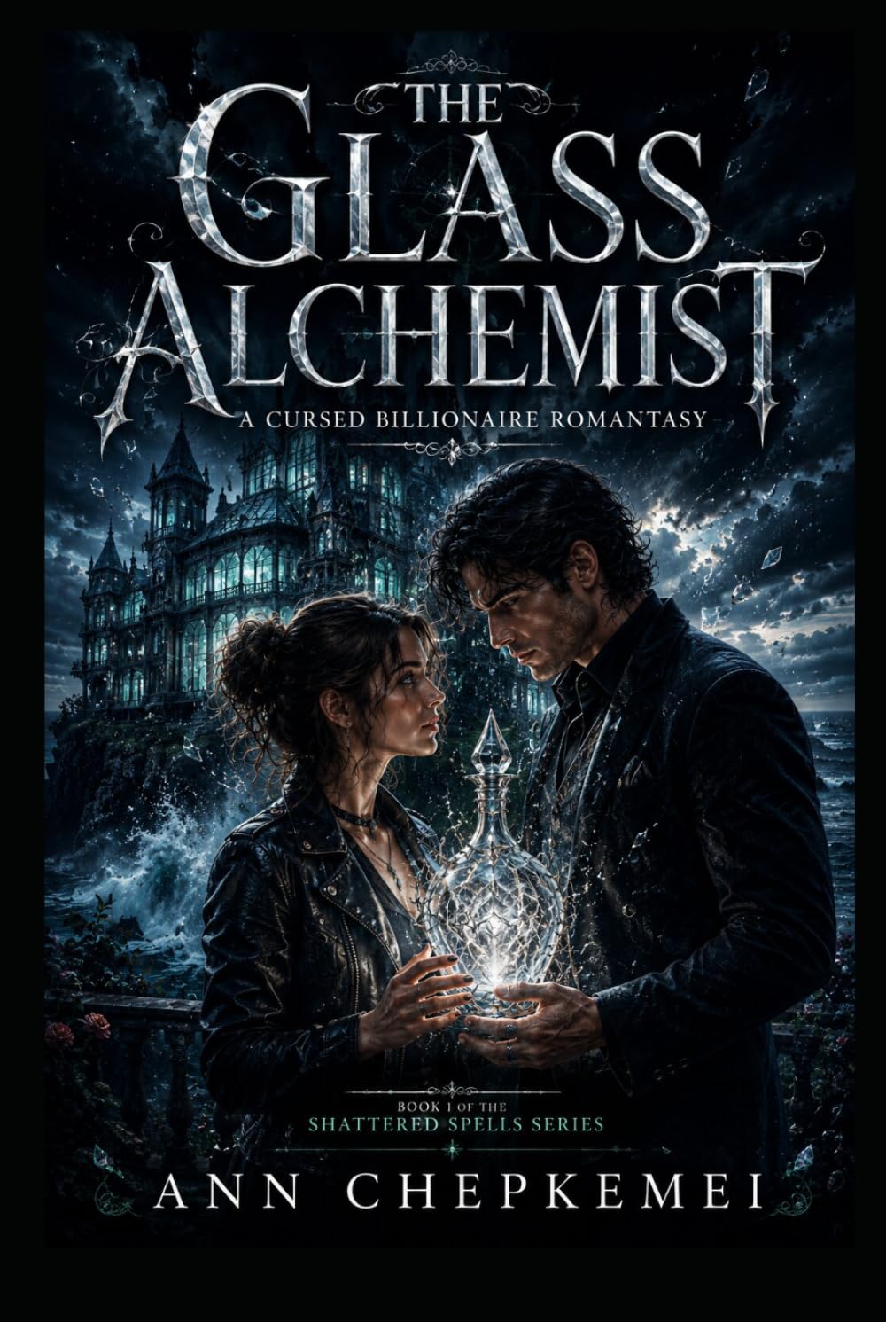 THE GLASS ALCHEMIST: A Cursed Billionaire Gothic Romantasy (Shattered Spells Book 1)