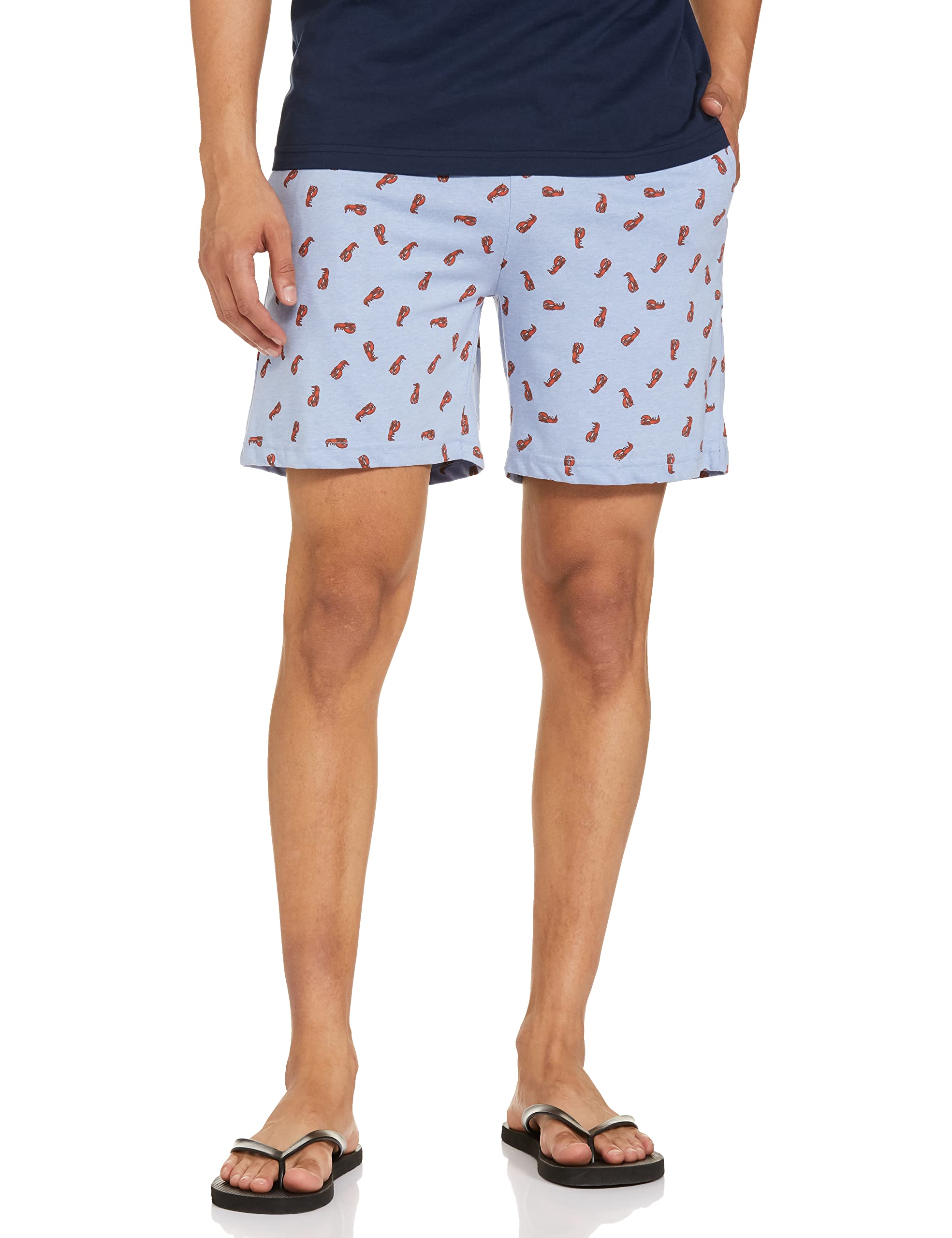 Men Printed Lounge Shorts-image-23