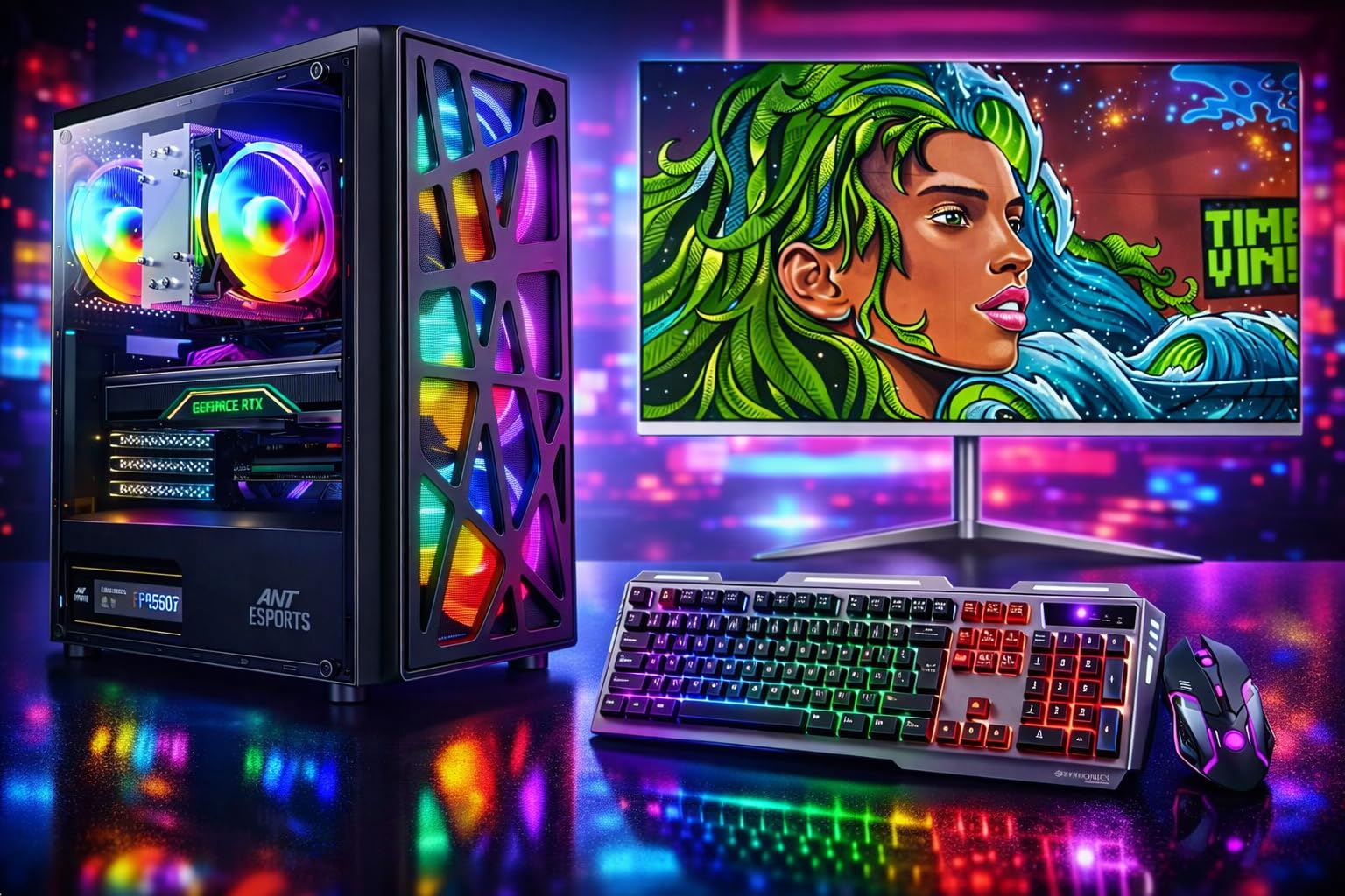 ゲーミングPCi7 3770K/ GTX780ti3G/RAM16G ASUS ROG Strix G13 - Powerful Gaming Desktop with RTX 4060