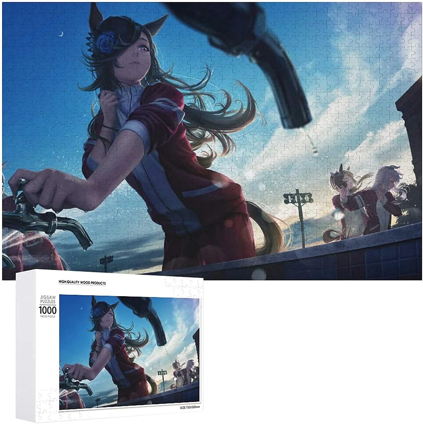 ジグソーパズル 1000ピース パズル ウマ娘 ライスシャワー パズル 減圧 アニメ パズル 萌えグッズ 子供 大人 ジグソーパズル 1000ピース パズル ウマ娘 ライスシャワー パズル 減圧 アニメ パズル 萌えグッズ 子供 大人