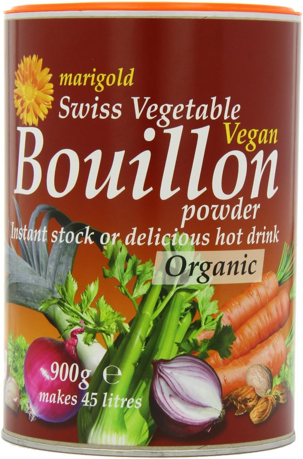 Marigold Org Veg Bouillon Powder 900g CLFMRG5196 Amazon.co.uk