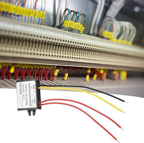 Miniatura 6 de Yosoo Health Gear Convertidor de CA a CC 12v, convertidor reductor Ac 10-28v a CC 12v, módulo convertidor de CA a CC impermeable, 3a 5a convertidor