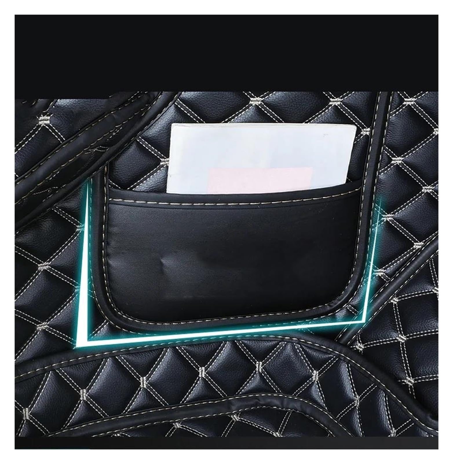 Tapis Coffre Voiture Tapis Coffre Voiture Cuir Personnalisé pour Buick pour Excelle GT 2018 2019 Paragraph Style Automobile Antidérapant(Coffee1)