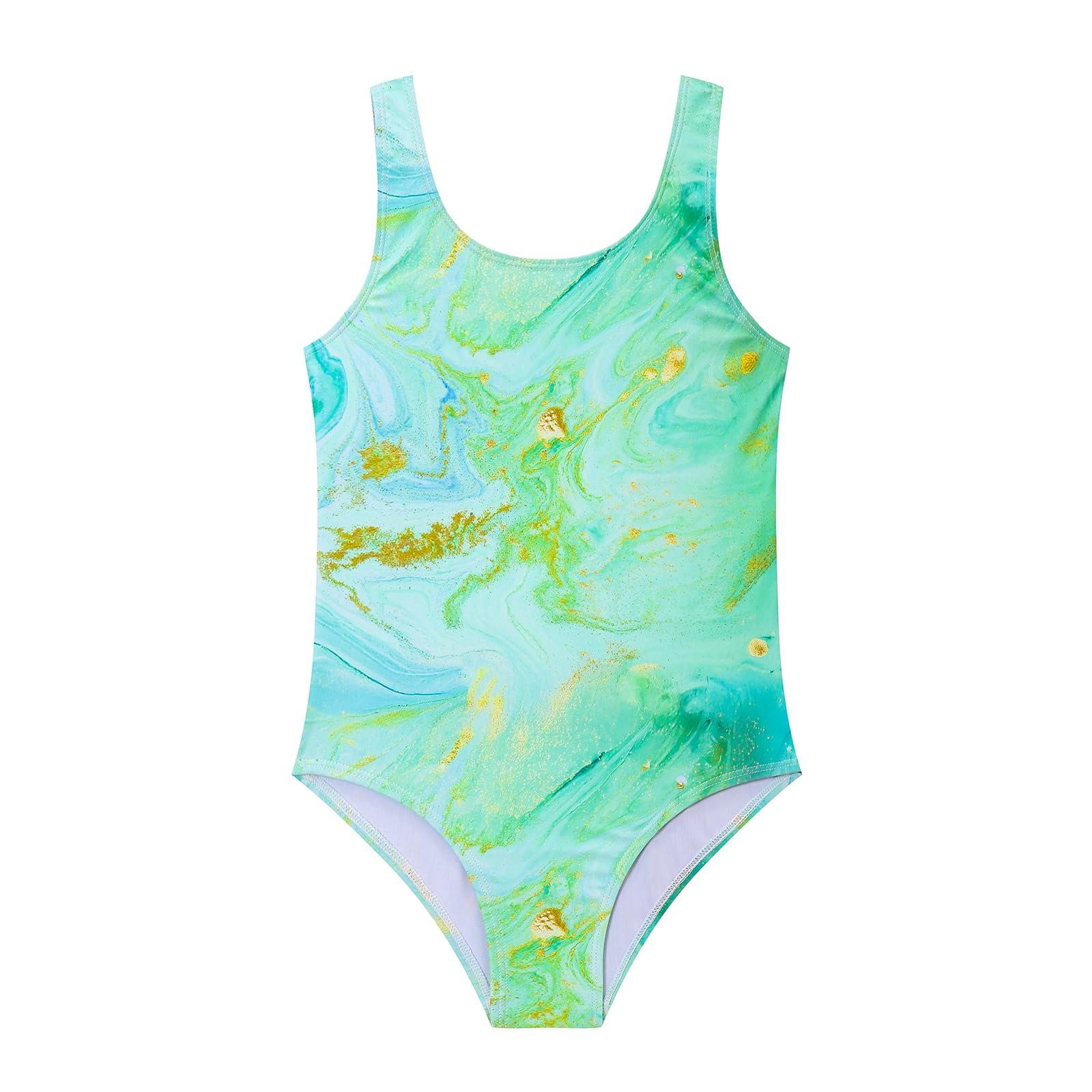 Ewbob Girls One Piece Swimsuit Quick Dry Swimwear Swimming Costume Beach Bathing Suit for Kids — view 13