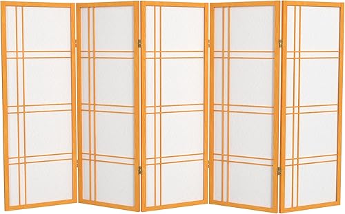Miniatura 65 de Pantalla Shoji corta de doble cruz de 4 pies - Natural - 3 paneles Natural,Negro -,Honey,Rosewood,Nuez,Blanco,https://www.amazon.com/dp/undefined