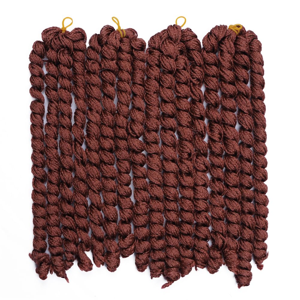 8Packs Long Wavy Thin ZiZi Box Braids Crochet Twisted Hair 28inch Curly Micro ZIZI Box Braid Twist Synthetic Crochet Hair Extensions Wave Micro Afro Small 3S Box Braids for Women (30)