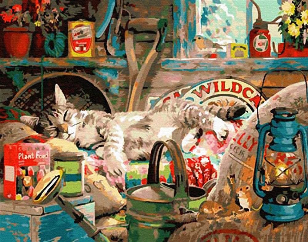 Komking Paint by Numbers for Adults DIY Paint by Number