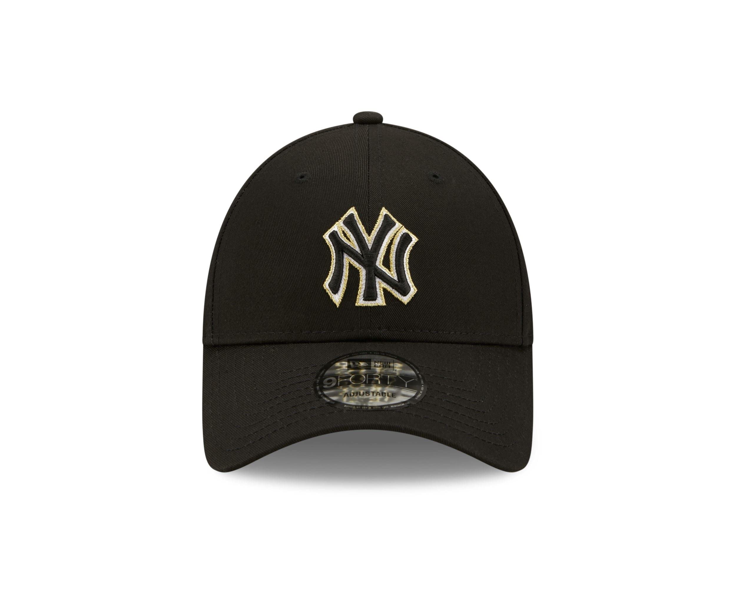 a90ニューエラ　ヤンキース　NY 9forty  ゴールドロゴ　ブラック a90ニューエラ ヤンキース NY 9forty ゴールドロゴ ブラック