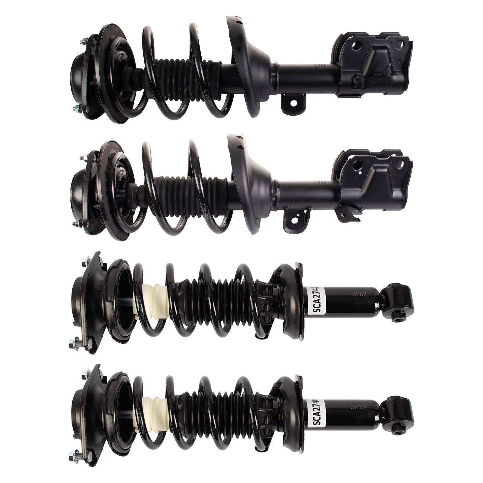 Bassart SCH-S521-A-OR 07STLLA用 Amazon.com: Front and Rear Complete Strut Assembly Shock