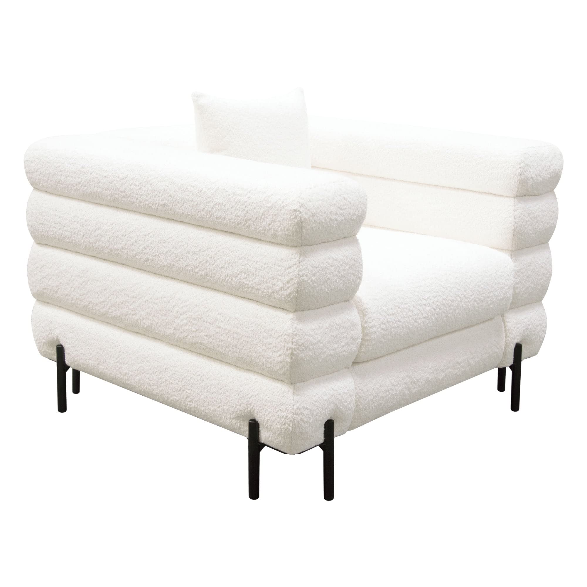 Vox Tufted Chair in White