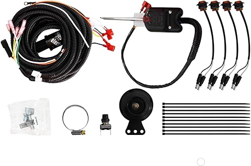 Miniatura 8 de SuperATV - Kit de señal de giro para Polaris Ranger XP 570 2015-2016 (cabina PO-FIT)  Crew - Con interruptor de columna de dirección y bocina adjunta