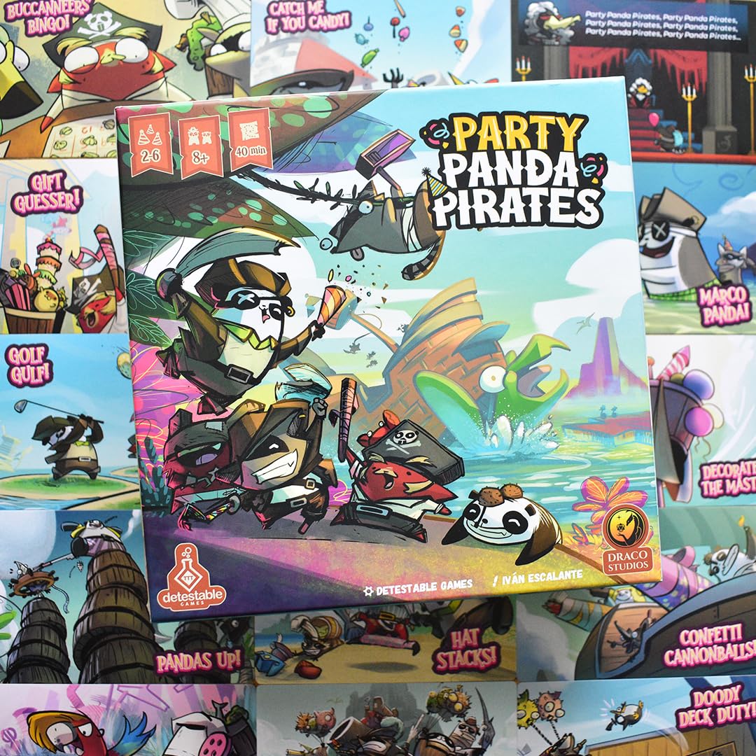 La Compagnie des Jeux | Party Panda Pirates | Soyez le meilleur Panda Pirate ! | Naviguez dans l'archipel à la recherche de fêtes et de trésors | Jeu en espagnol