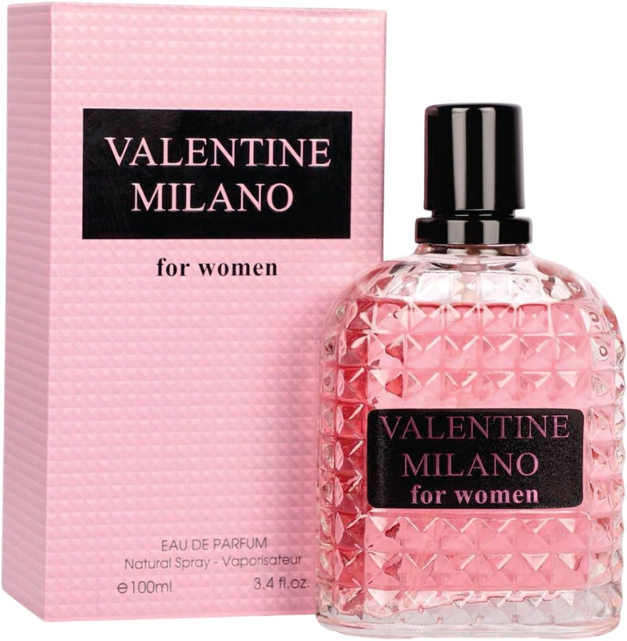 Sapphire’s choice Valentine Milano Perfume | Valentine Milano Eau De Parfum for Women 100ml | Vanilla, Bergamot and Jasmine Fragrance| Perfume for Women