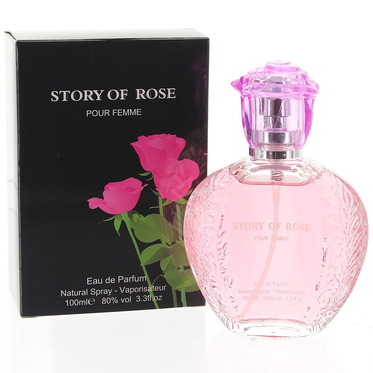 Modaleo new Story of Rose Ladies perfumes very nice smell 100ml for women