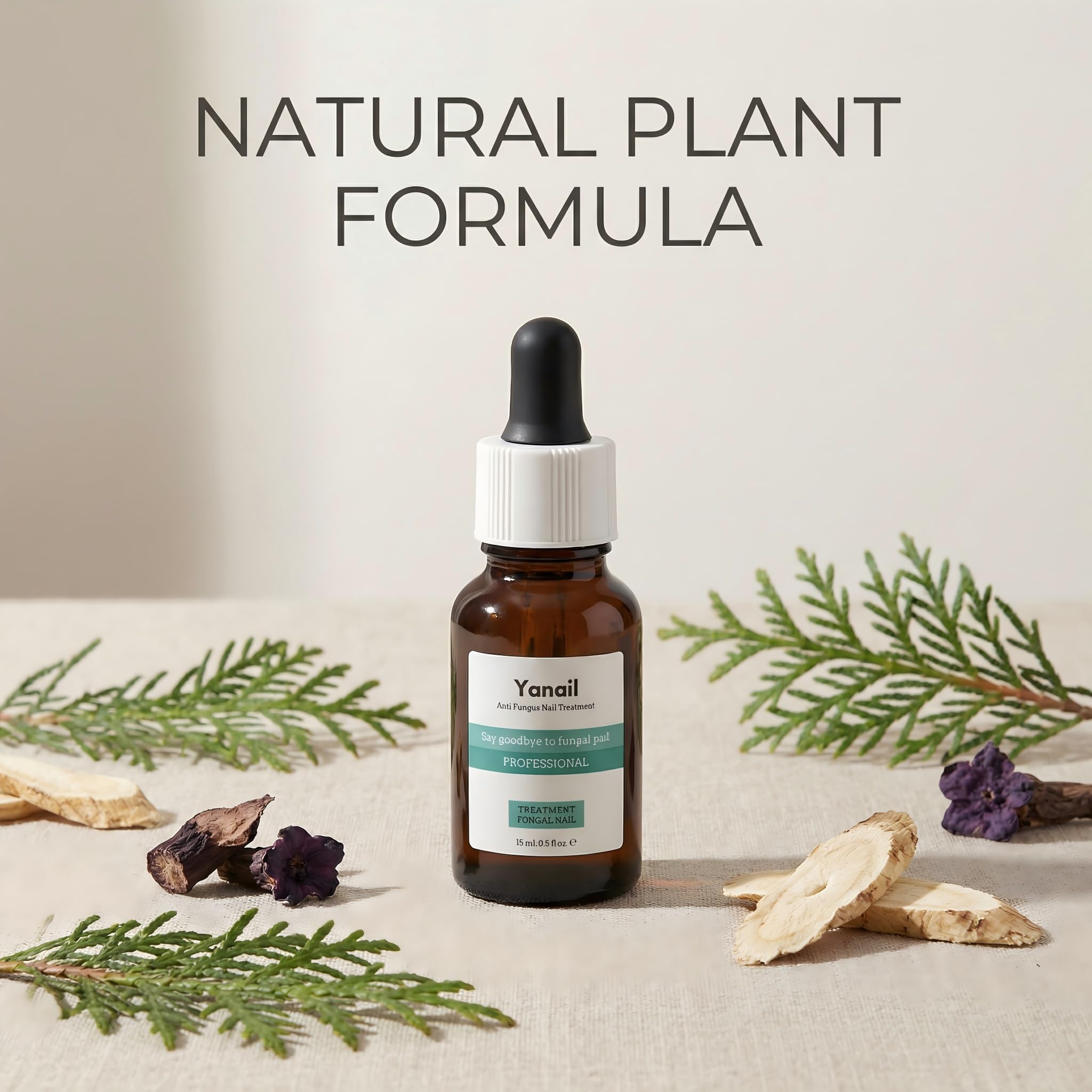 Micosi Unghie Piede - Yanail Trattamento Antimicotico Liquido per Onicomicosi e Funghi delle Unghie dei Piedi | Formula Naturale Rafforzante | Azione Rafforzante e Protettiva | 15ml
