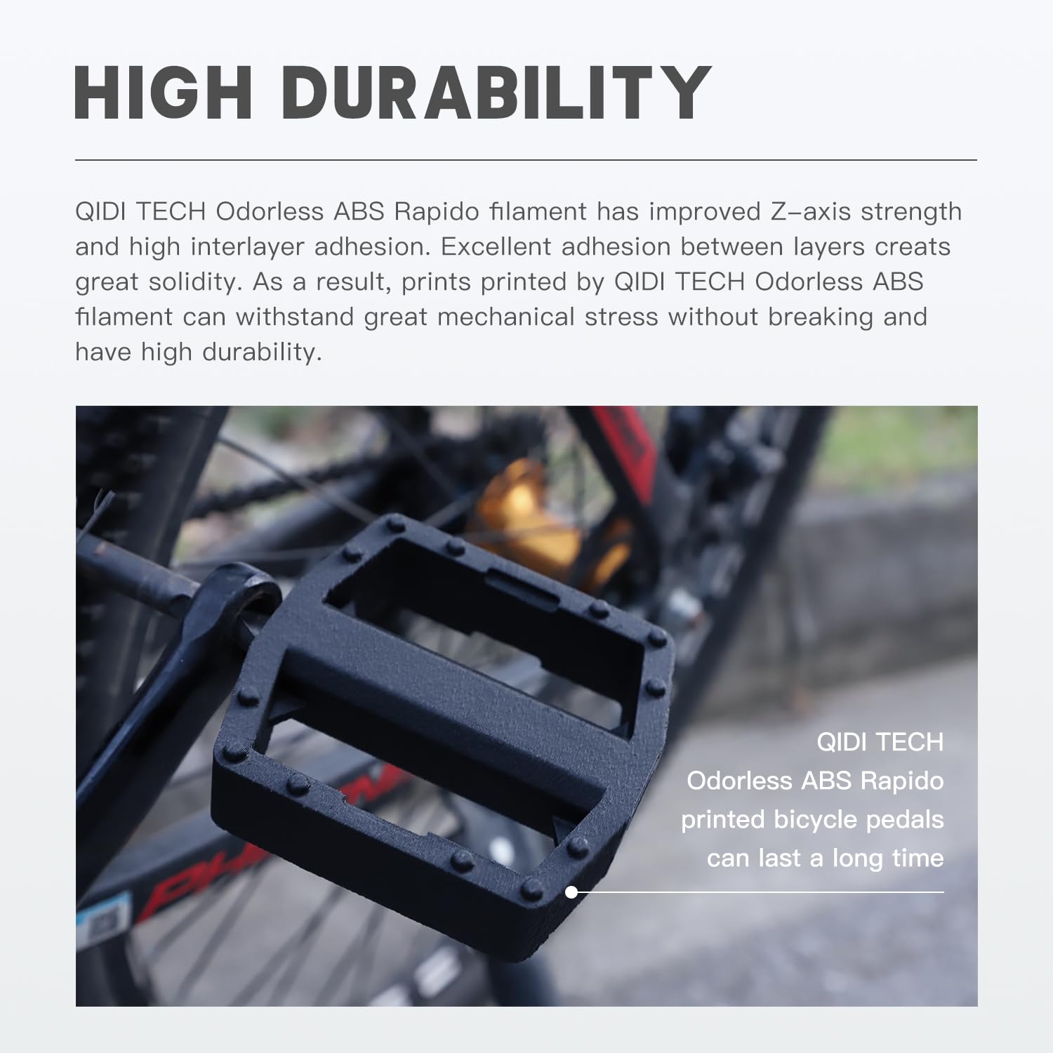 Amazon.co.jp: R QIDI TECHNOLOGY 無臭ABSフィラメント 1.75mm 3D