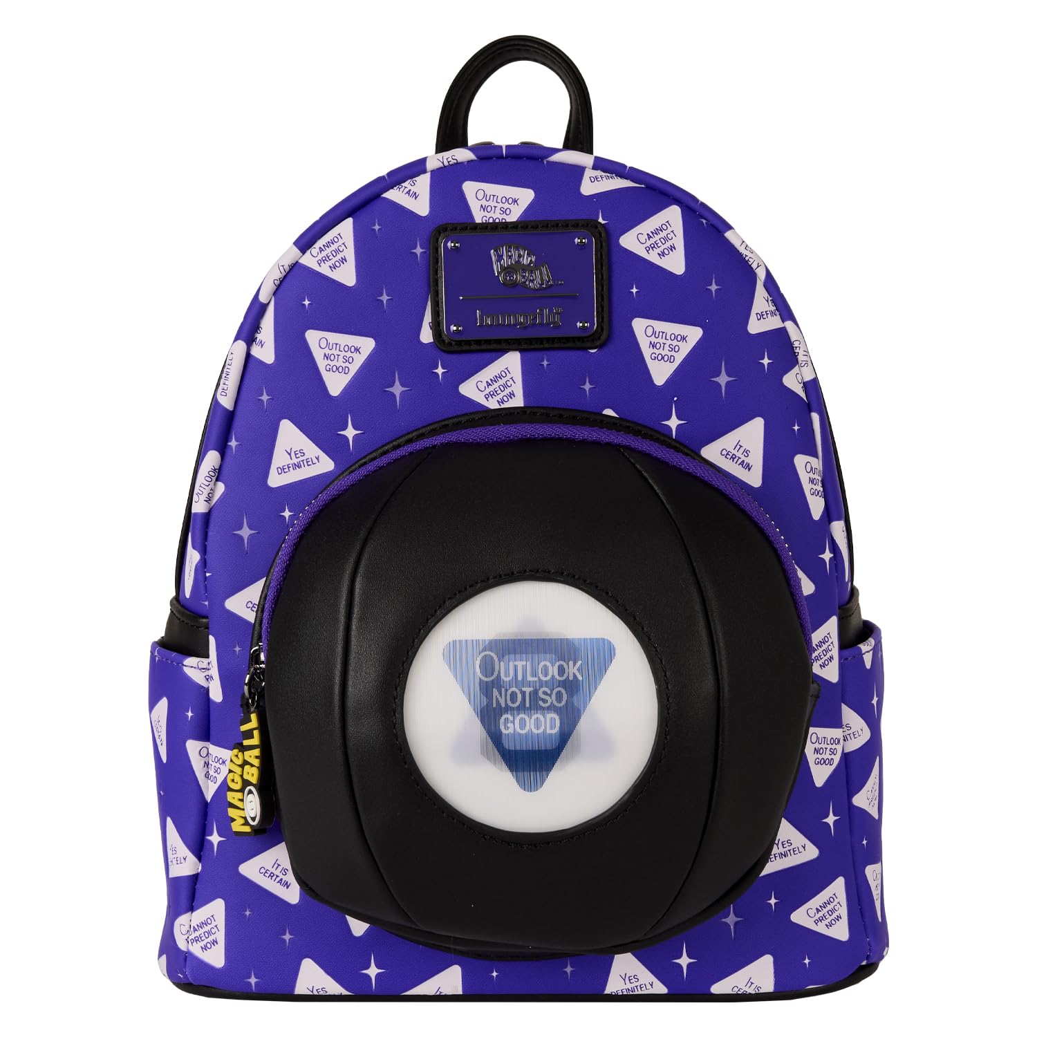 Amazon.com: Loungefly Mattel Magic 8 Ball Mini Backpack : Clothing