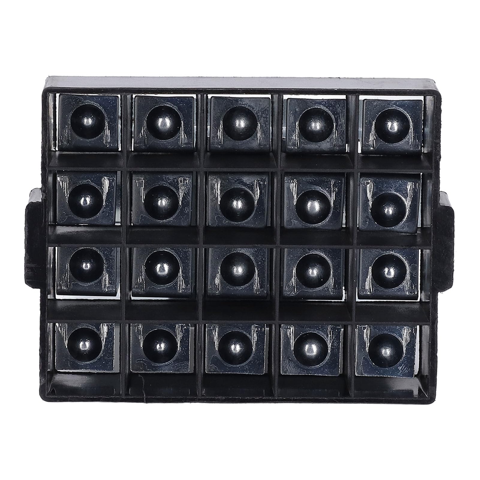 SIXRUN Fabricante de Bloques de Suelo, Herramienta de Bloqueo de Suelo de Mano de Hierro con Cómodo, Formador Manual de Bloques de Inicio de Semillas para Jardinería, Trasplante, Uso en Viveros