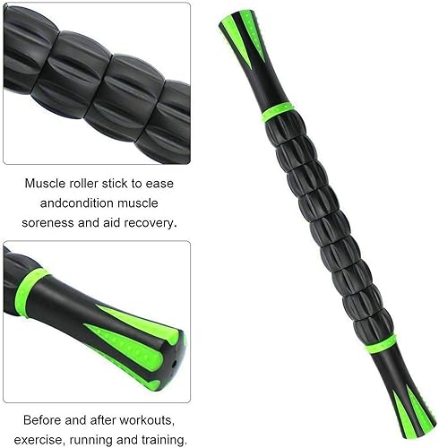 Miniatura 3 de (TM) Muscle Roller Stick - Herramienta de masaje para liberar puntos gatillo miofasciales, reducir el dolor muscular, calmar los calambres y aliviar