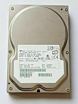 82 3 GB SATA HDS728080PLA380 7200 RPM 8MB 3 5 Hard Drive