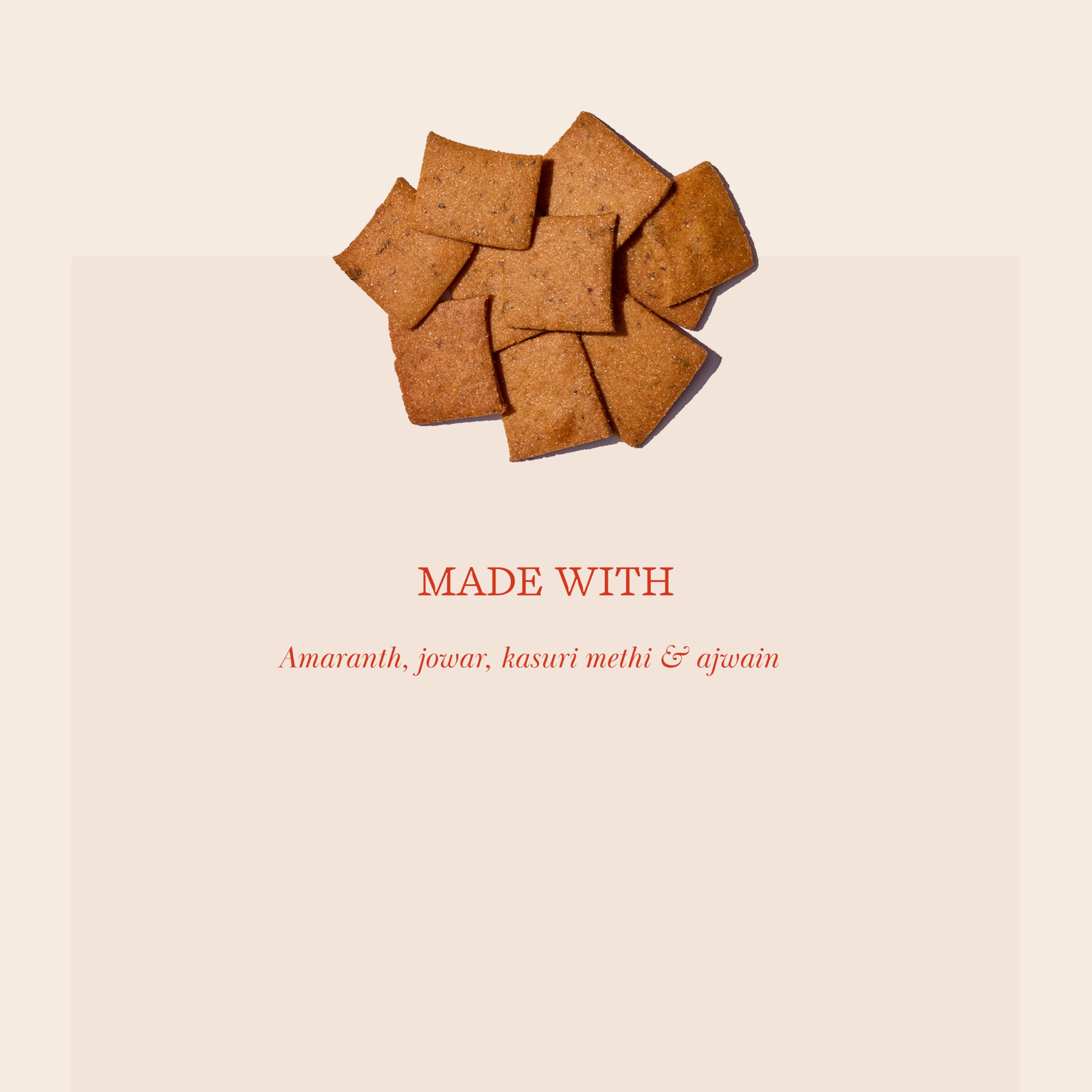 The Cinnamon Kitchen Methi Millet Crackers (100 g) | As Seen On Shark Tank | 100% Natural & Healthy | Refined Sugar Free | Plant Based | Gluten Free | Organic | PCOS Friendly | Baked and Not Fried - Image 7 thumbnail