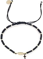 Vista 12 de St Benedict Medal Adjustable Red String Pulsera San Benito