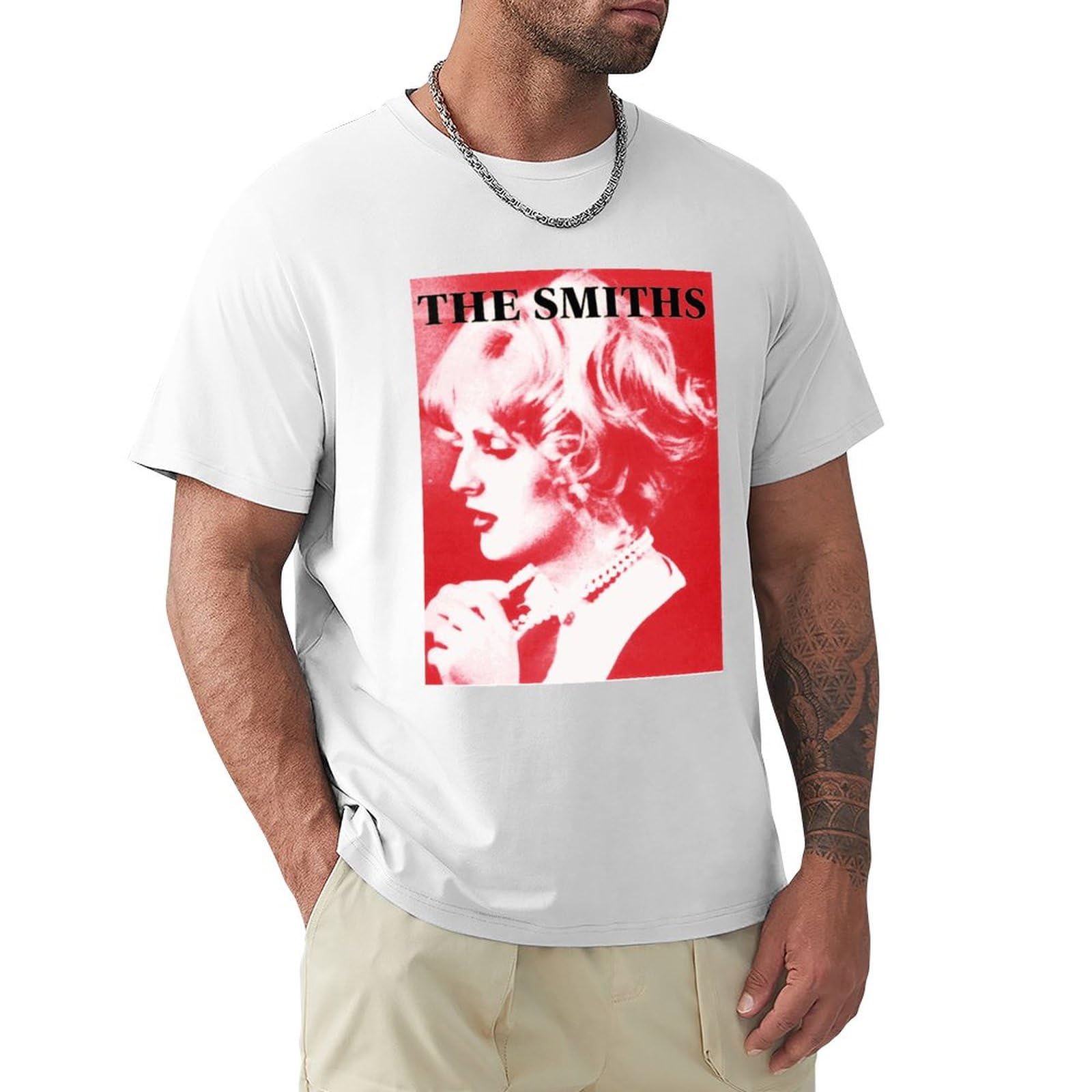 Tommup Unisex White Men's T-Shirt The Smiths Sheila Take A Bow Birthday Gift 3XL