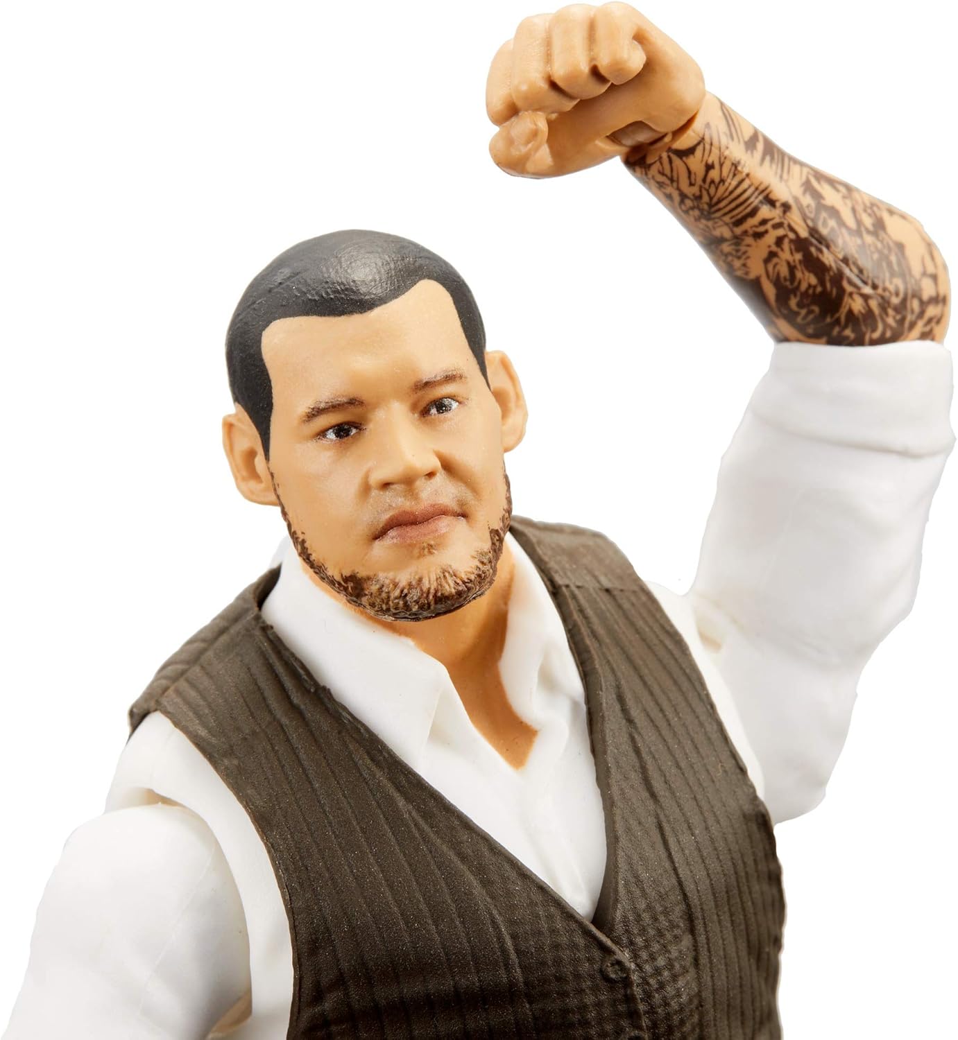 WWE Constable Corbin Basic Series #102 Action Figure in 6-inch Scale with Articulation & Ring Gear