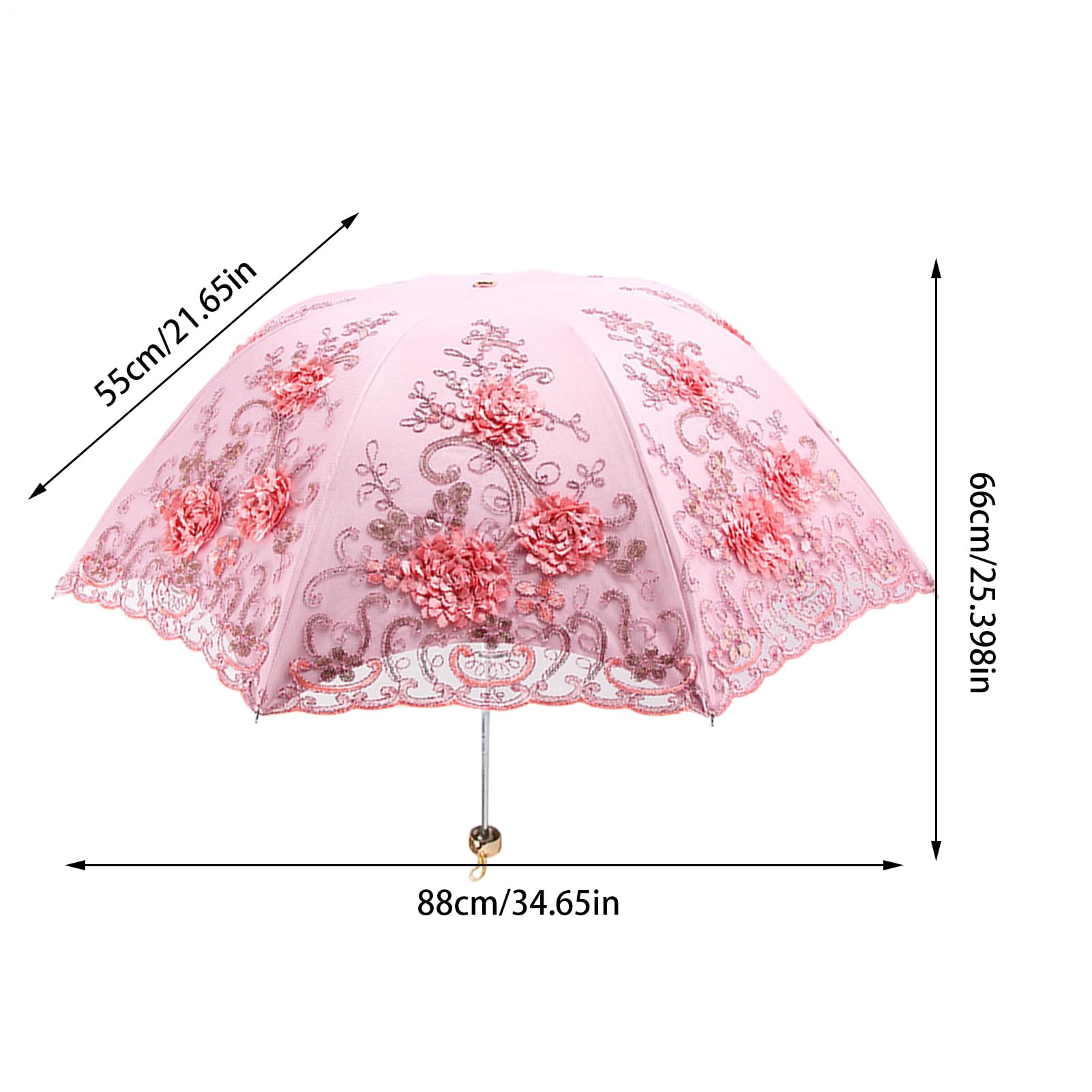 Parasol coupe-vent double couche avec sac de rangement, parapluie de voyage vintage avec sac de rangement – pour parc, plage, pique-nique, voyage, marche, escalade, pêche, sac à dos