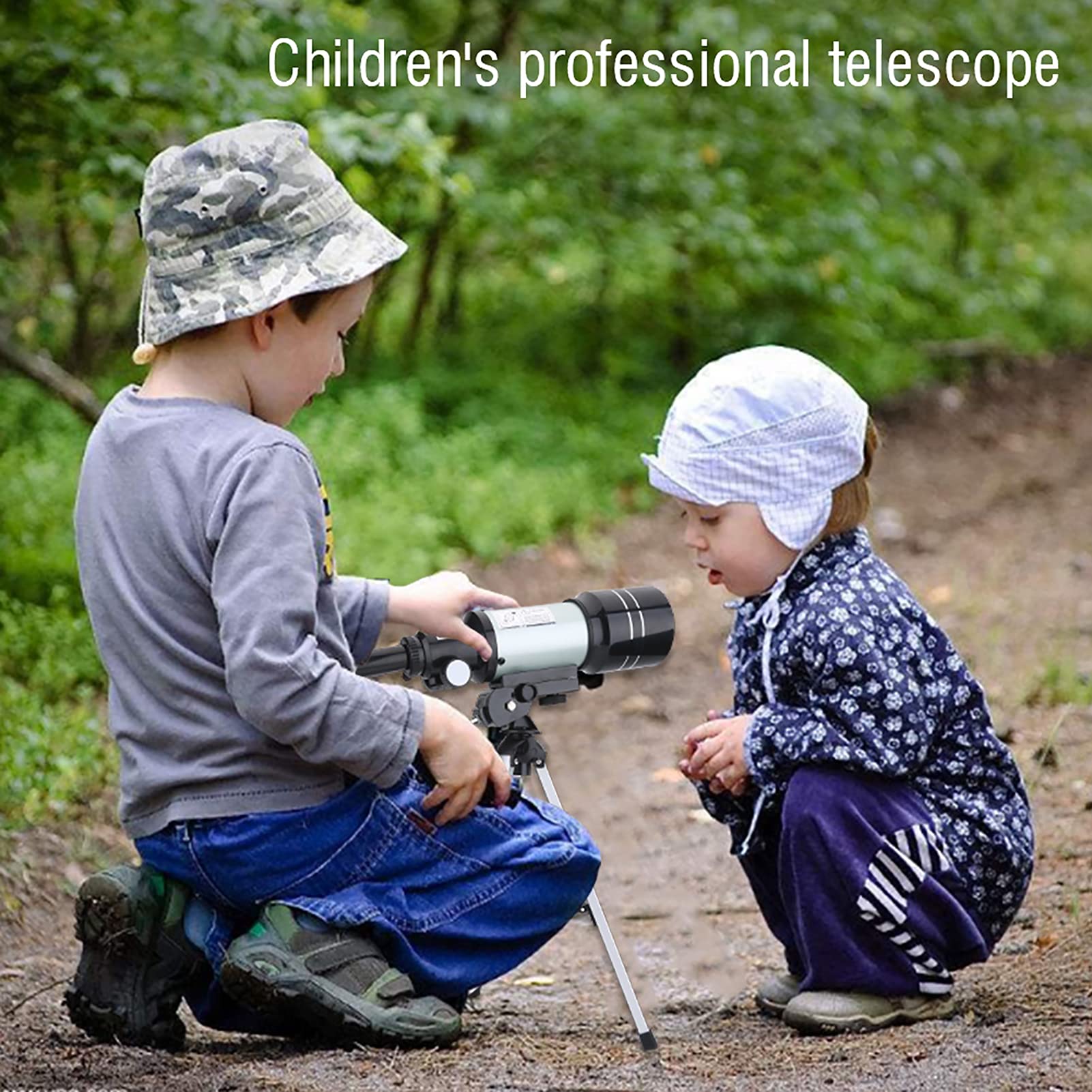 Sxhlseller Telescopio Astronomico per Bambini 70mm Apertura 150X con