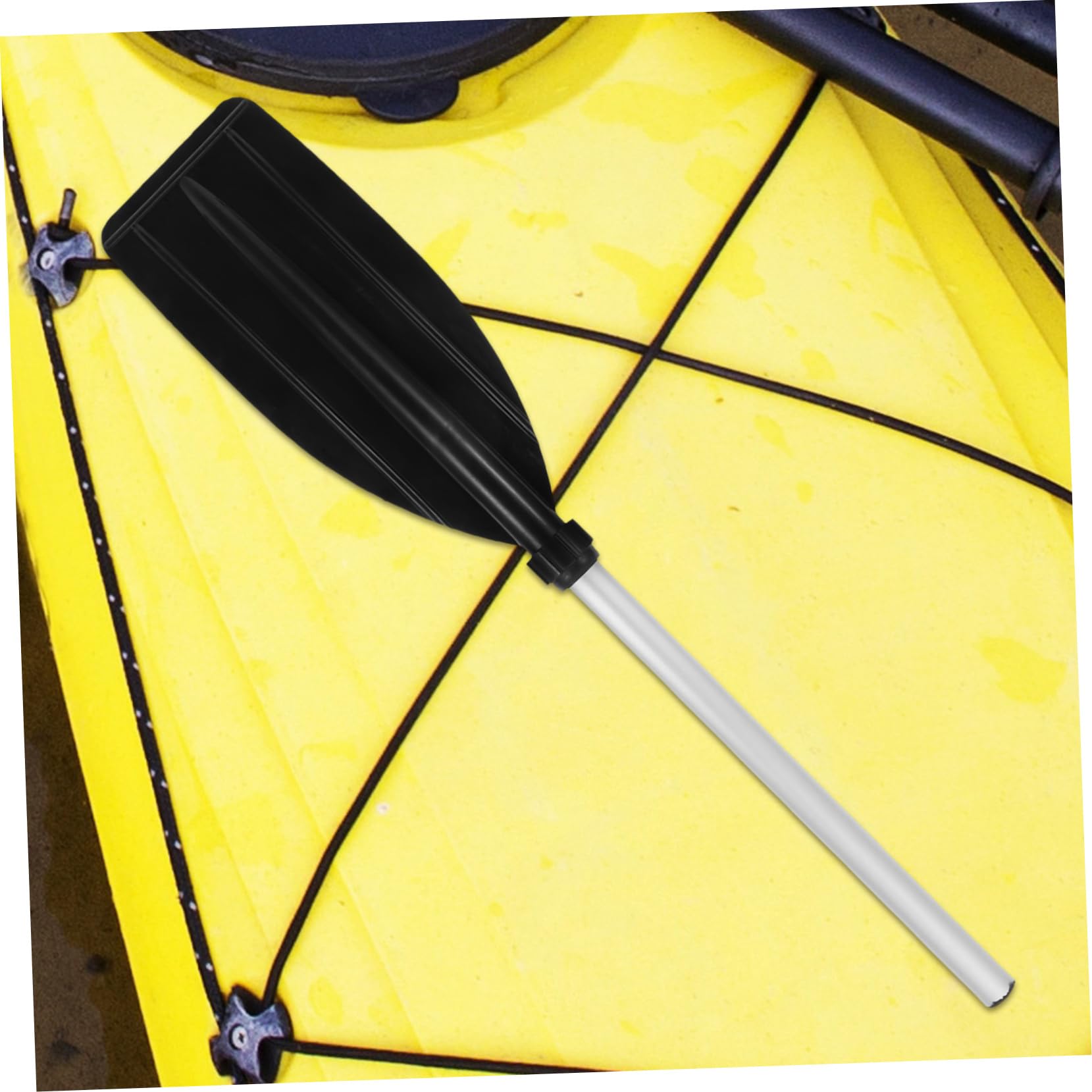 Happyyami Thick Aluminum Alloy Kayak Paddles Replacement Paddle Blades for Canoe Inflatable Boats