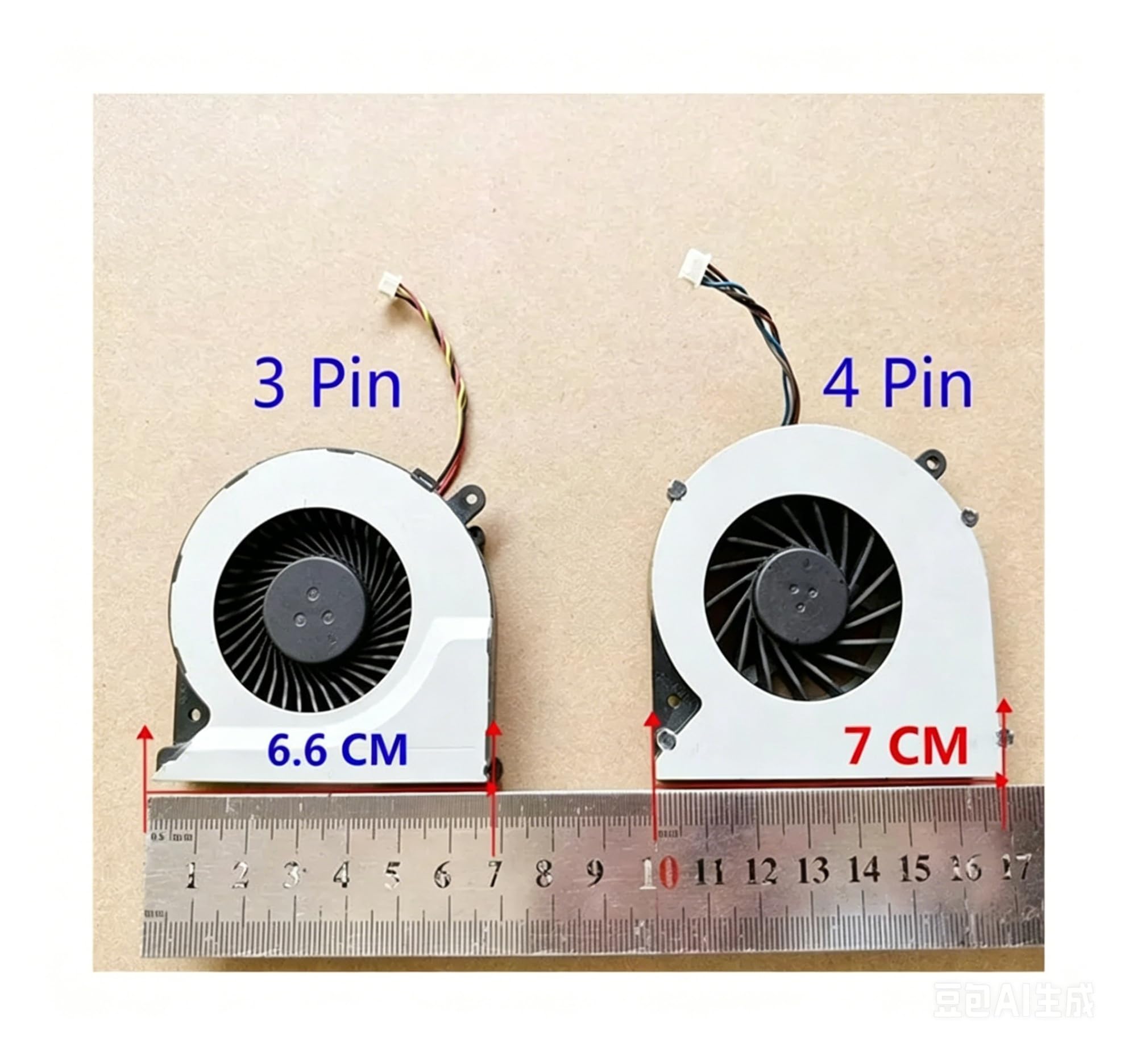 Radiatore di Raffreddamento della Ventola di Raffreddamento della CPU del Laptop, Compatibile for Toshiba, Compatibile for Satellite, Ventola del Dissipatore di Calore(4 Pin)