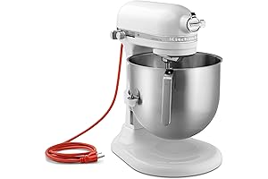 KitchenAid KSM8990WH 8 Quart Commercial Countertop Mixer