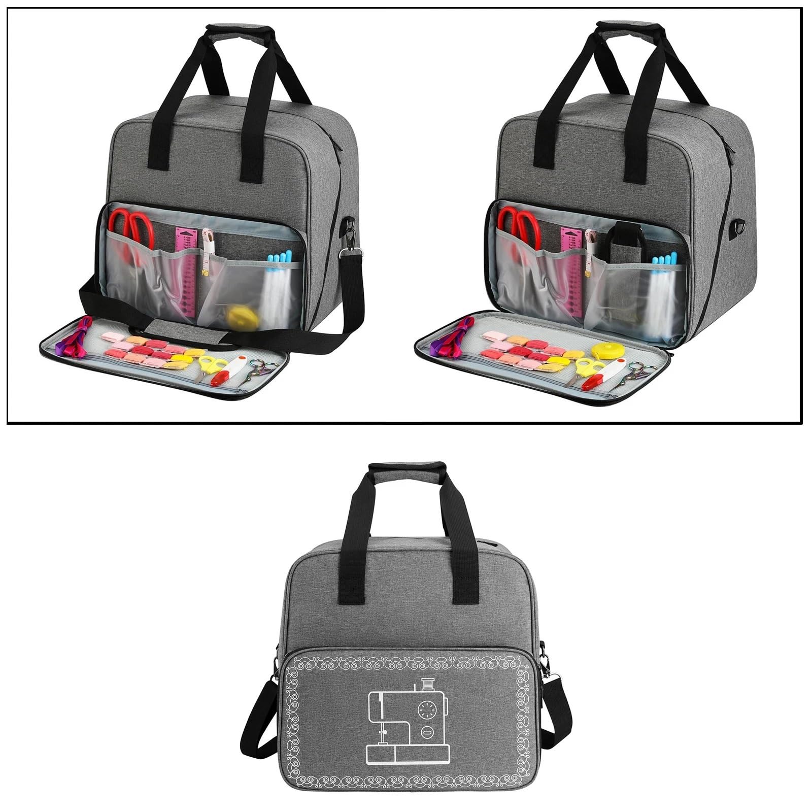 Bolsa para Máquina De Coser Bolsa for máquina de Coser Universal Overlock Bolsa Mano Almacenamiento Viaje Funda Transporte portátil