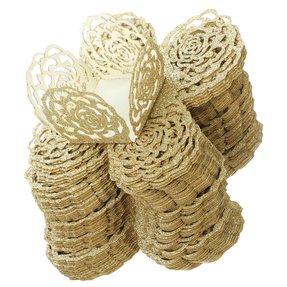Caissettes en papier ajouré pour chocolat et bonbons de mariage ou anniversaire