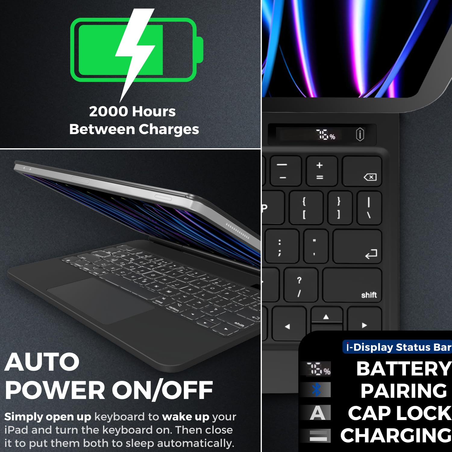 iPad Air 13 Inch Keyboard: iPad Air 13 Inch Case Keyboard, iPad