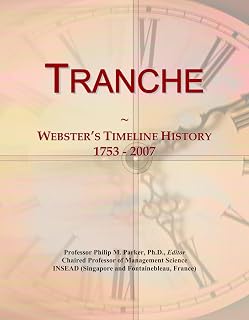 Tranche: Webster's Timeline History, 1753 - 2007