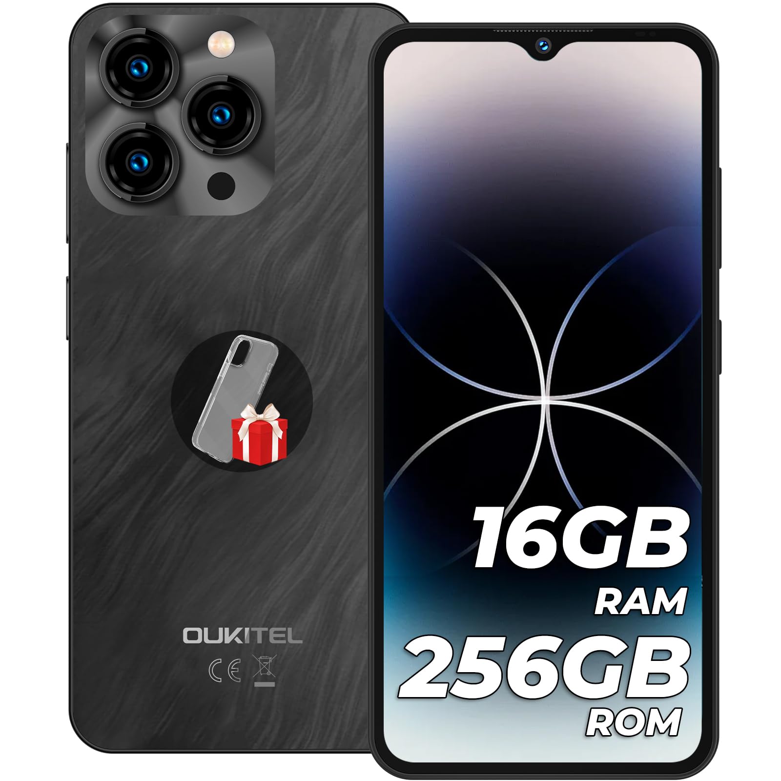 OUKITEL C3 8GB+64GB ブラック 【新品未開封】 001.jpg スマホ・タブレット・パソコン OUKITEL C3 8GB+64GB