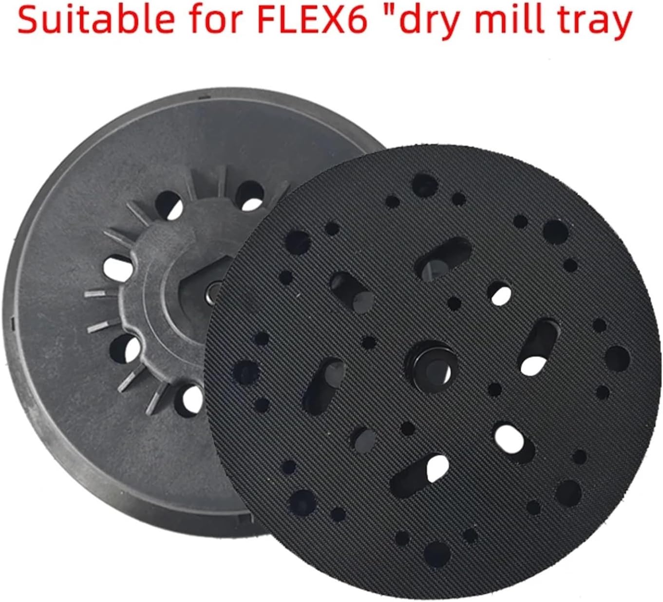 Suitable for Electric 6-Inch Sandpaper Machine Tray Dry Grinder Accessories Base 150 MM