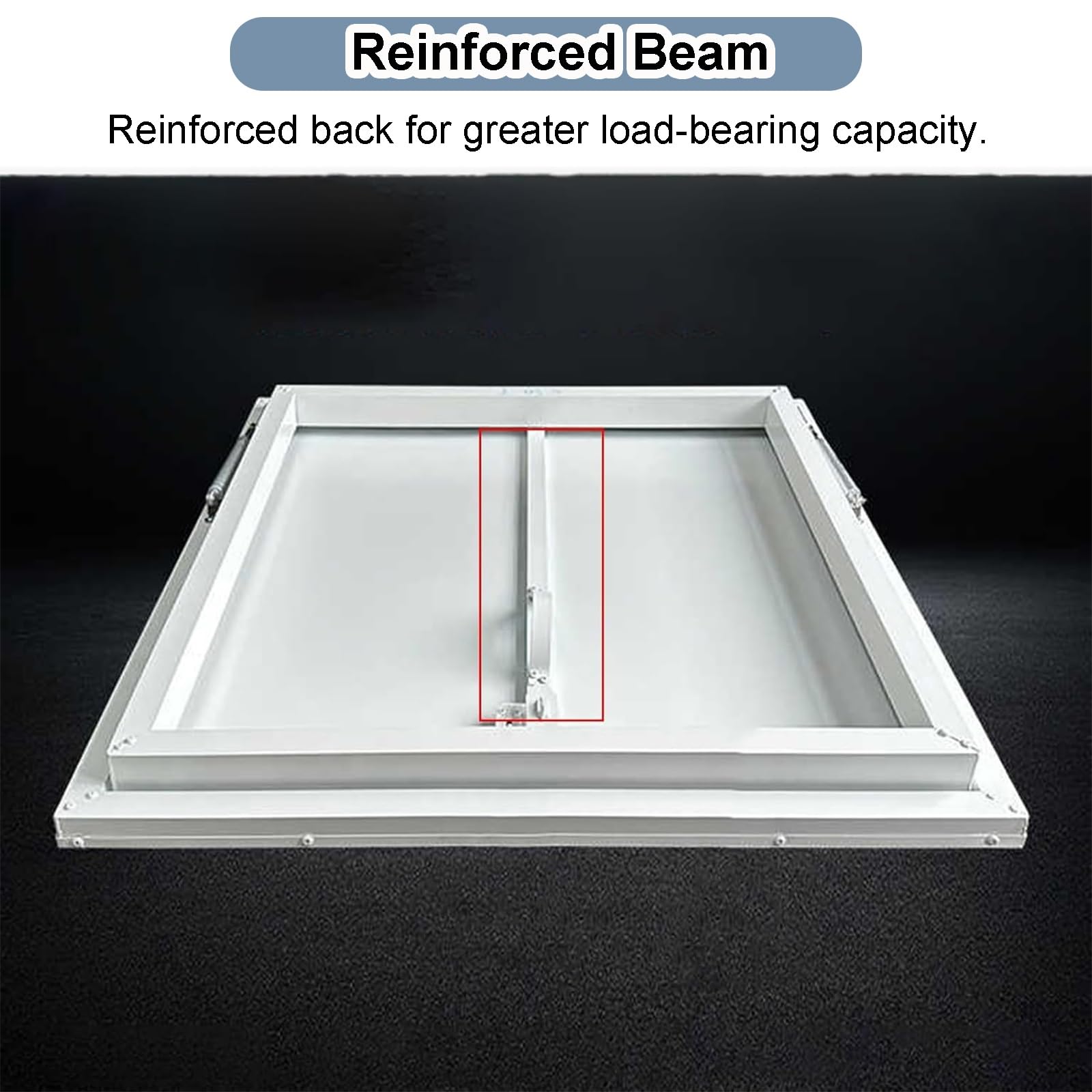 Metal galvanizado, cubierta de acceso de emergencia impermeable para mantenimiento doméstico e industrial, solución de salida de eje duradera, escotilla de inspección a prueba de lluvia