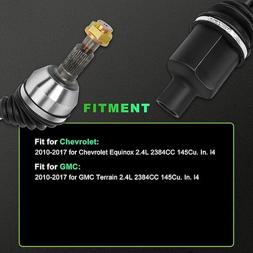 Miniatura 240 de SCITOO Eje CV Conjunto de eje delante izquierda derecha para Honda Odyssey 3.5L,para Honda Ridgeline 3.5L 2005-2014 60-1009