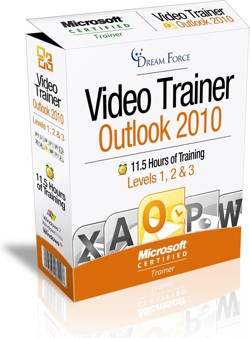 Outlook 2010 Training Videos – 11.5 Hours of Outlook 2010 training by Microsoft Office: Specialist, Expert and Master, and Microsoft Certified Trainer (MCT), Kirt Kershaw