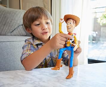 Disney Pixar Toy Story 4 True Talkers Woody Figure, 9.2
