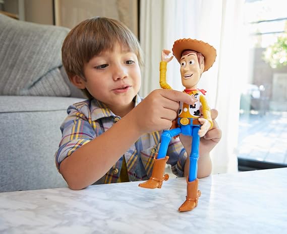 Disney Pixar Toy Story 4 True Talkers Woody Figure, 9.2