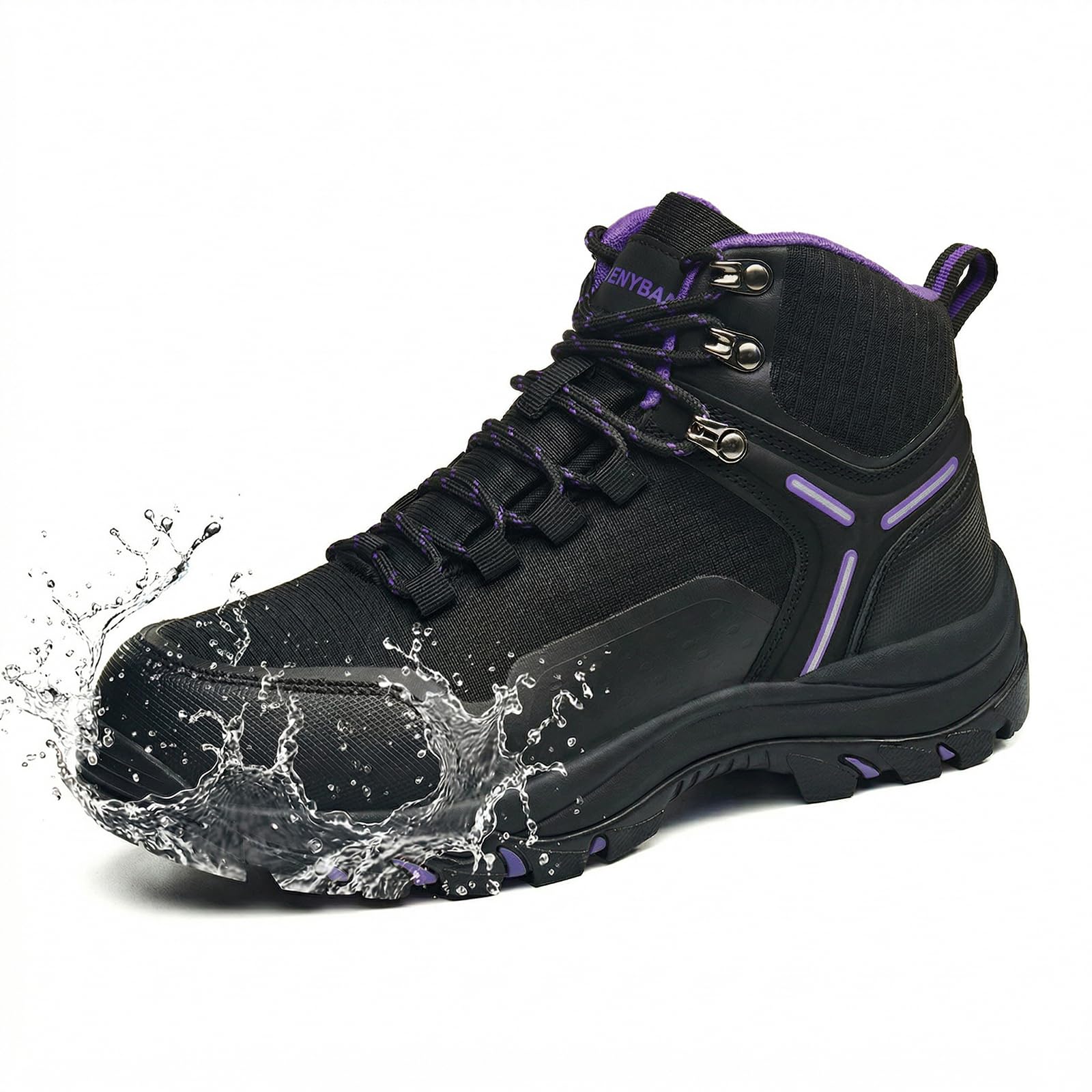 Stasslang Women's Waterproof Hiking Boots Wide Toe Box