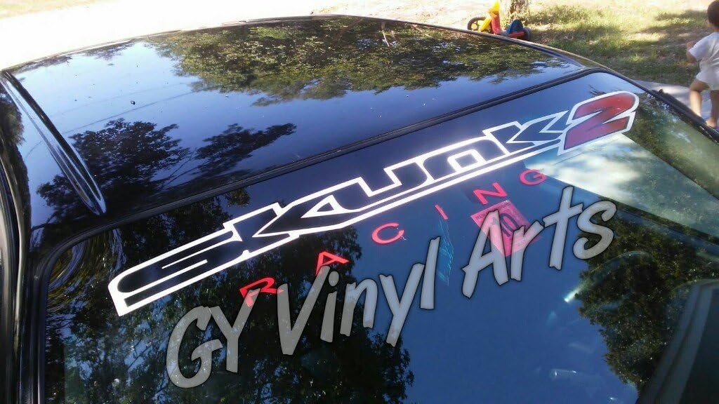Skunk2 Windshield Banners Windshield Decals Cars Stickers
