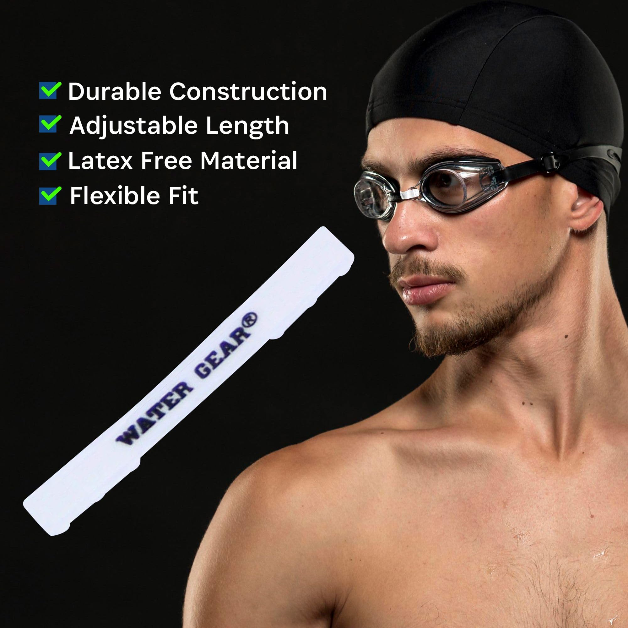 Water Gear Replacement Goggles Nose Bridge – Durable Fit – Easy Installation – Compatible with Multiple Goggle Models, Goggles